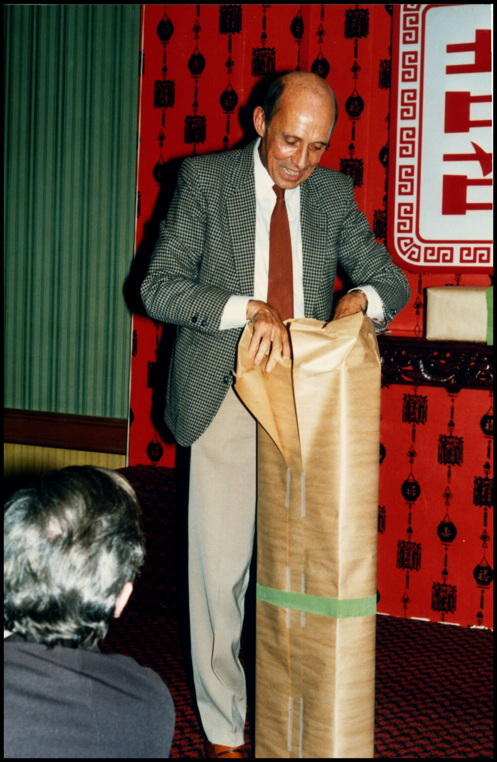 Peter Valder at his Farewell