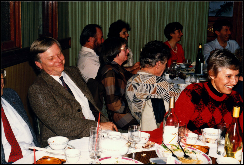 Guests at Peter Valder's Farewell