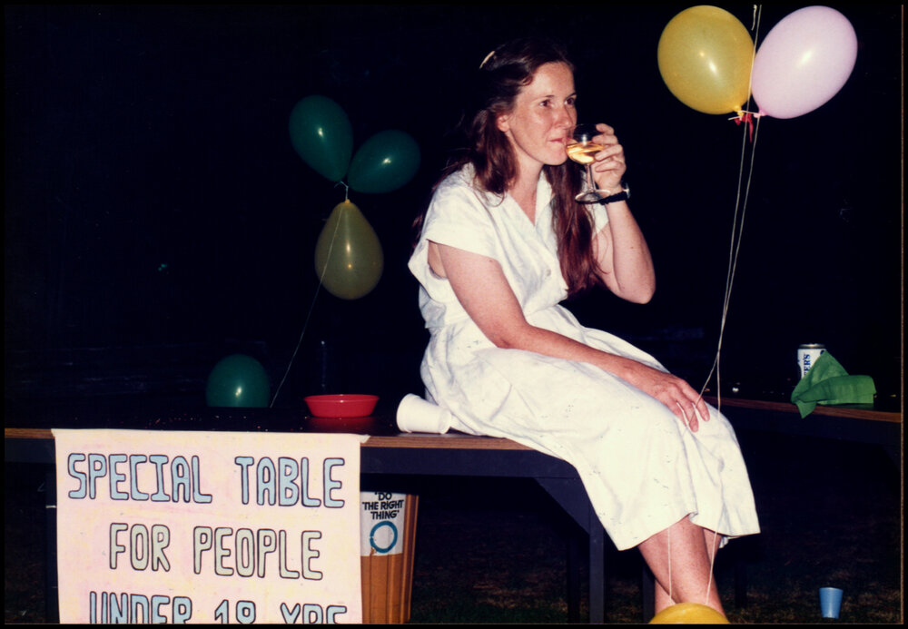 Leila Blackman at Roger Carolin's Farewell