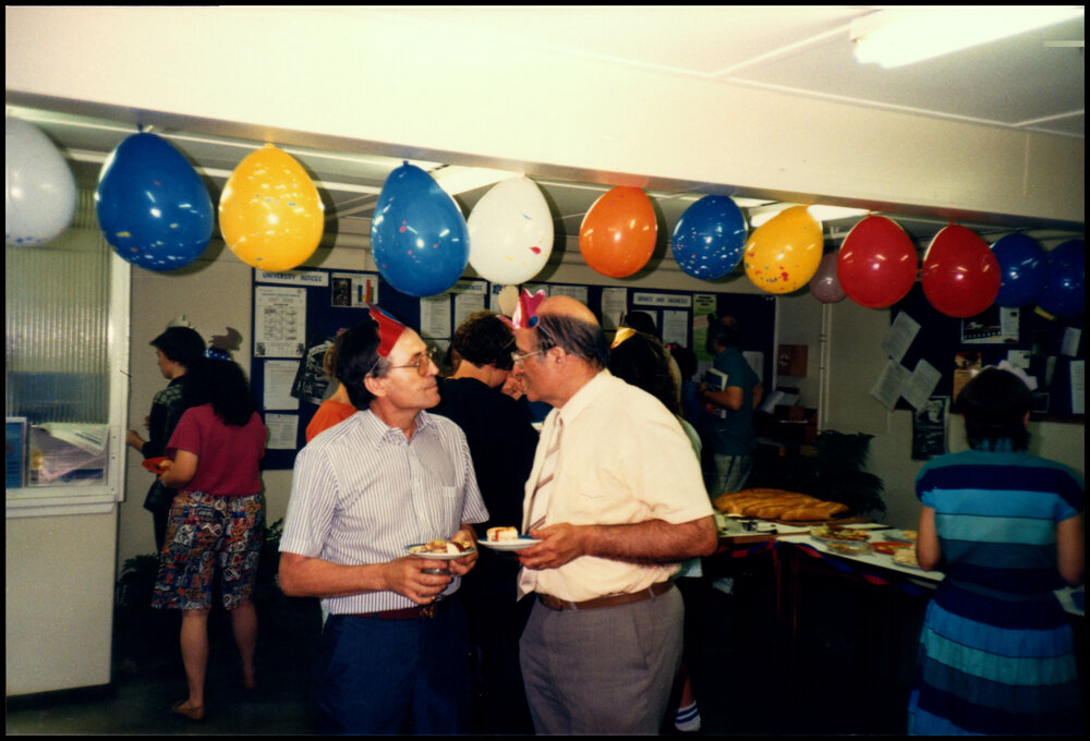 Henry Dos Reis and John Thomson at Dos Reis' 50th Birthday Celebration