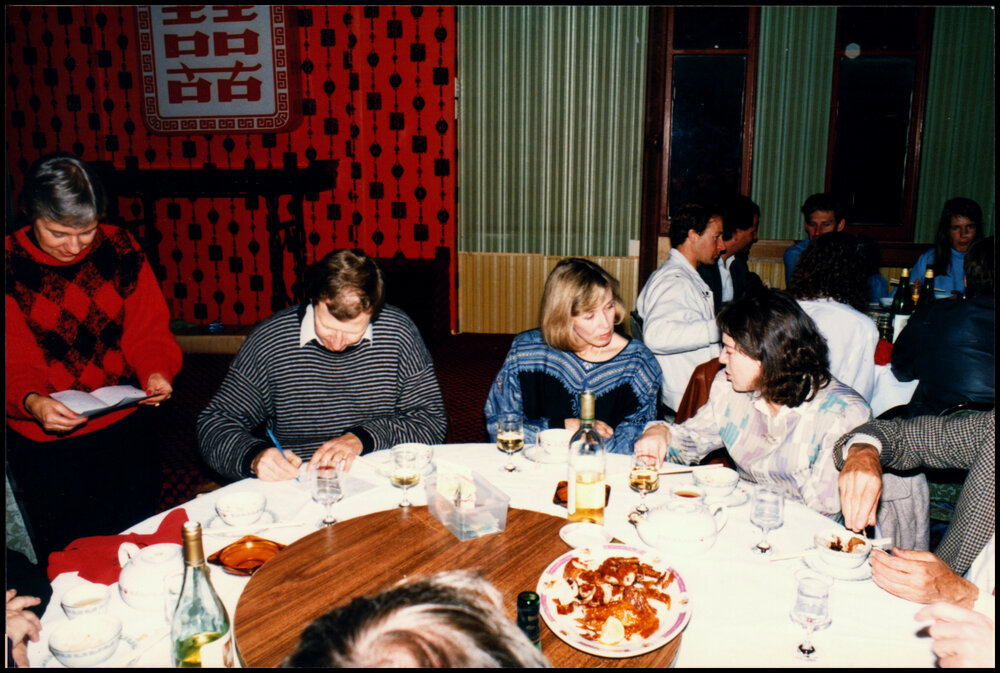 Guests at Peter Valder's Farewell