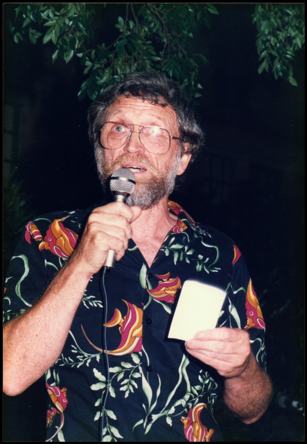 Roger Carolin at his Farewell