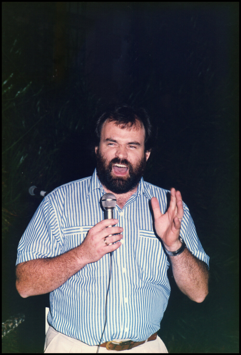 David Morrison at Roger Carolin's Farewell