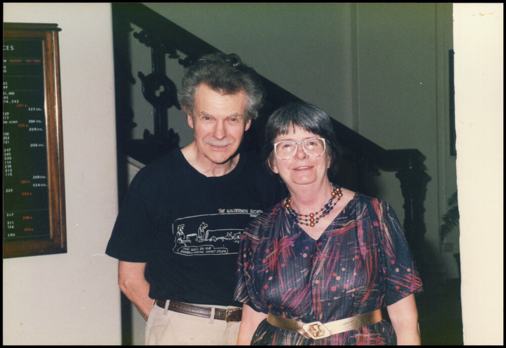 Tony and Daphne Martin at Roger Carolin's Farewell