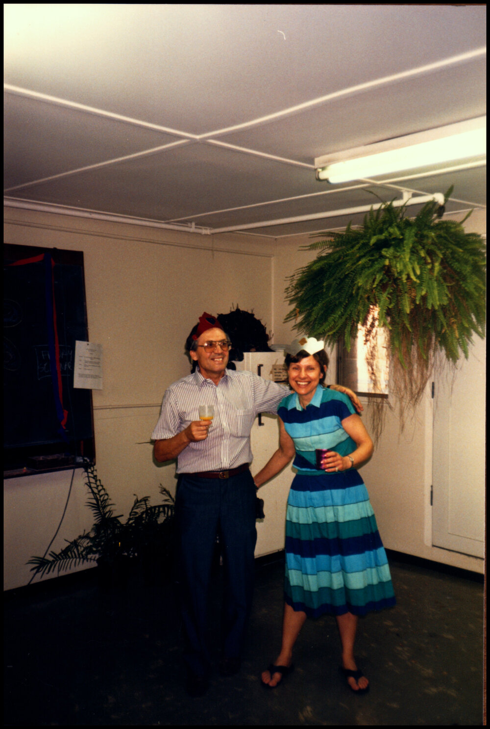 Henry Dos Reis and Jan Jacobs at his 50th Birthday Celebrations