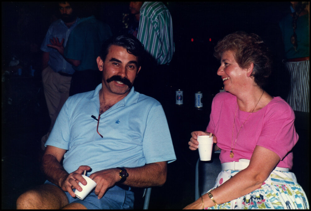 Basil and Helen Panayotakos at Roger Carolin's Farewell