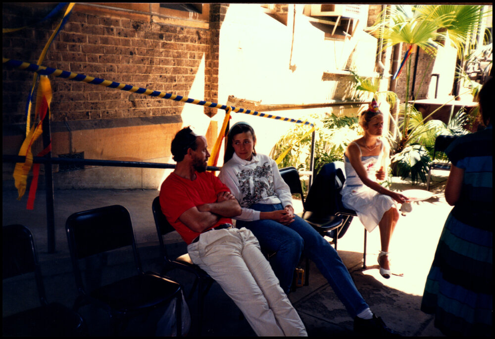 Bob Reid, Simone Gordon and Dawn Verlin at Henry Dos Reis' 50th Birthday Celebrations