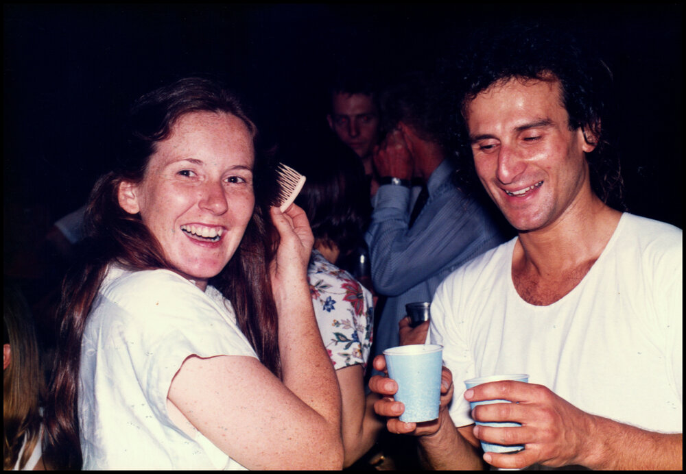 Leila Blackman and Simon Borg-Oliver at Roger Carolin's Farewell