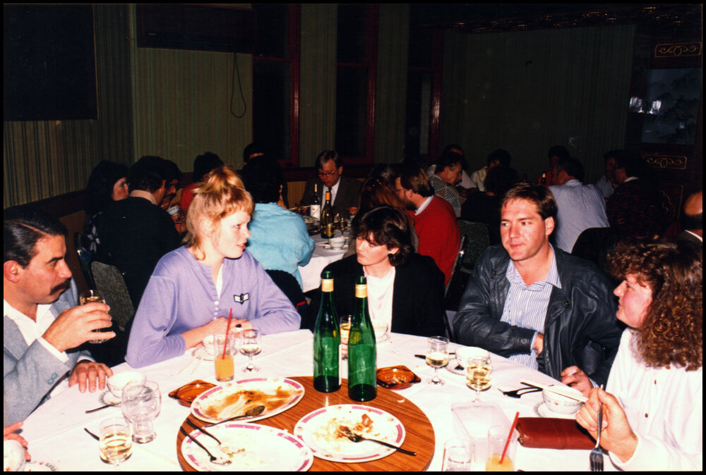 Guests at Peter Valder's Farewell