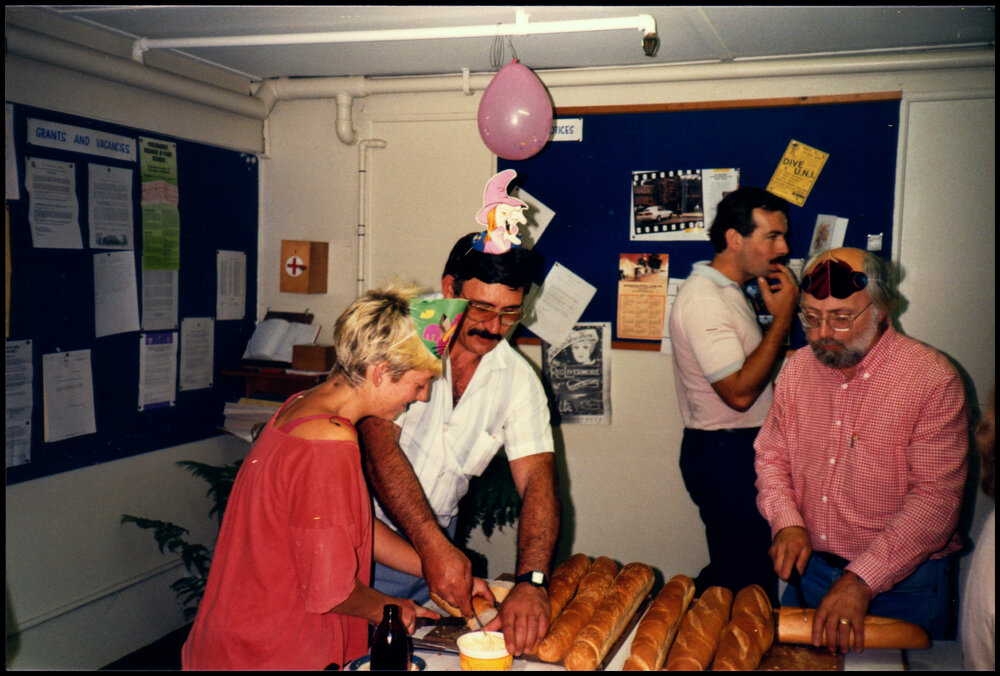 Preparing Food at Henry Dos Reis' 50th Birthday Celebration