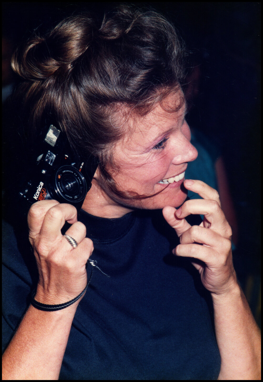 Janice Hughes at Roger Carolin's Farewell