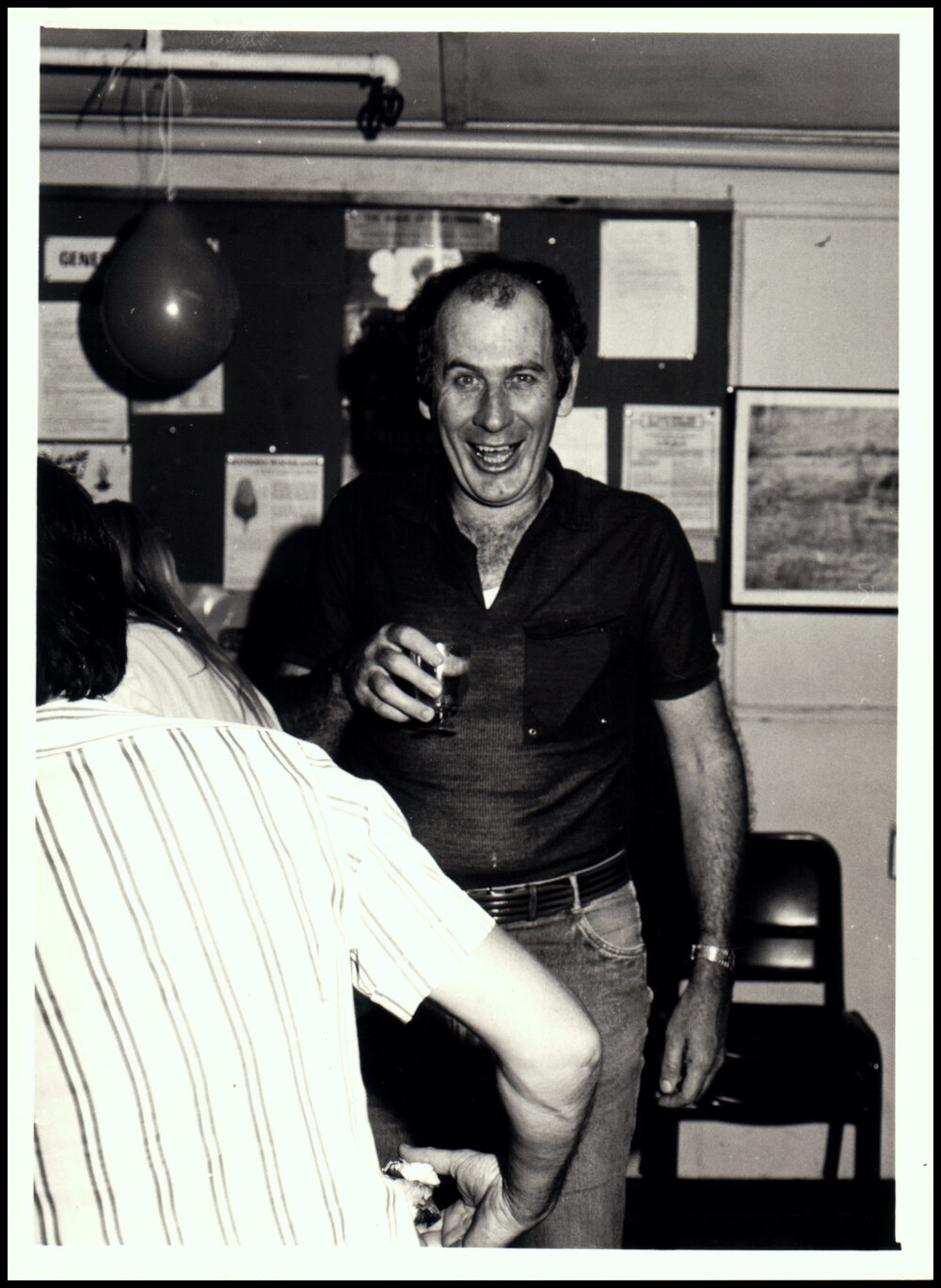 Mark Curran at School of Biological Sciences Seafood Lunch
