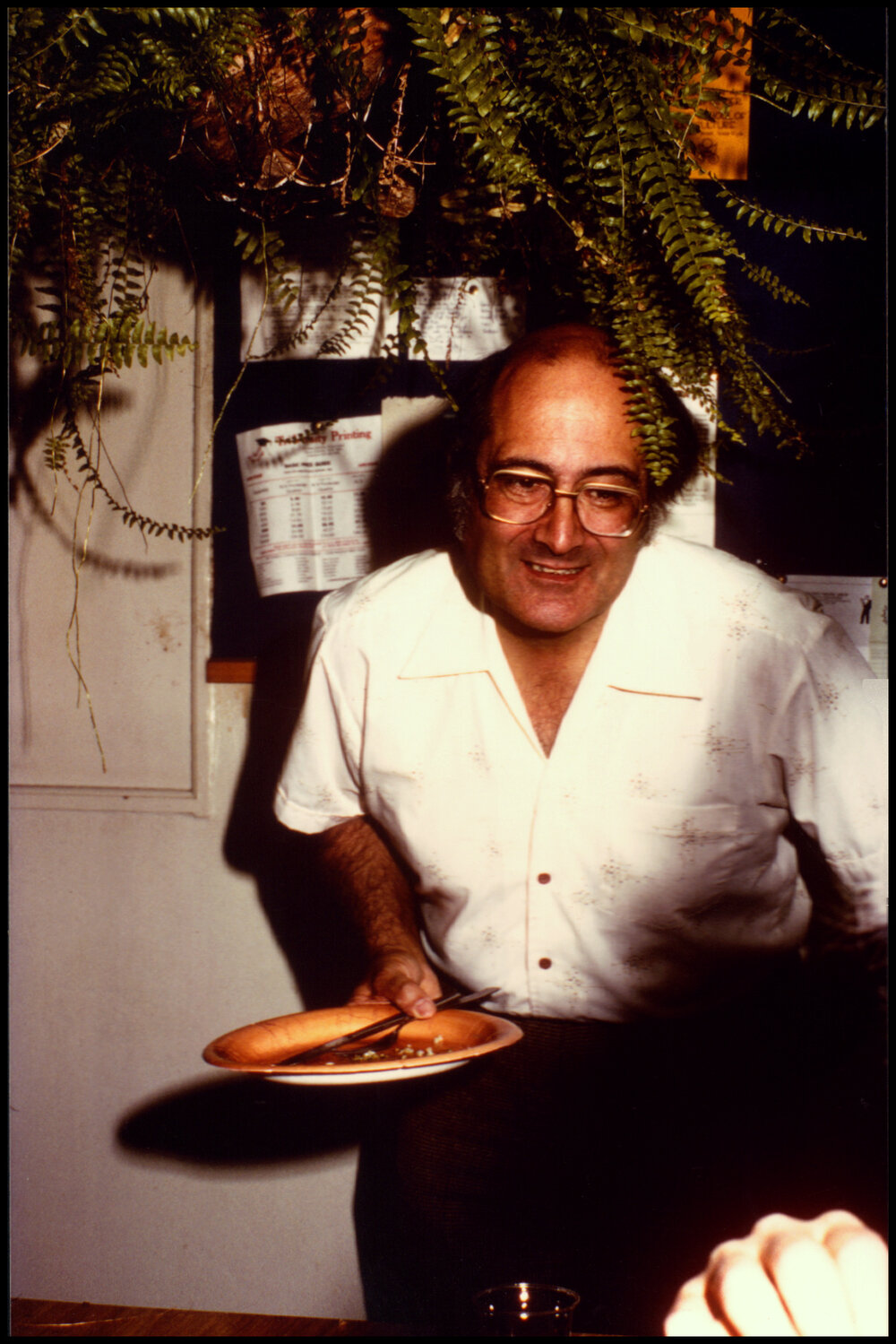 John Thomson at Michael Pitman's Farewell