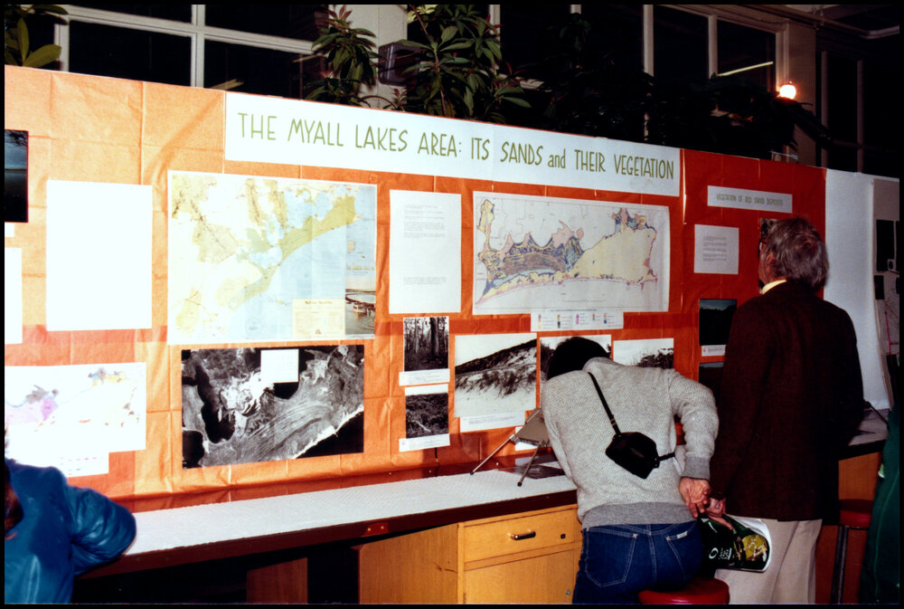 Poster Display at Open Day 1984