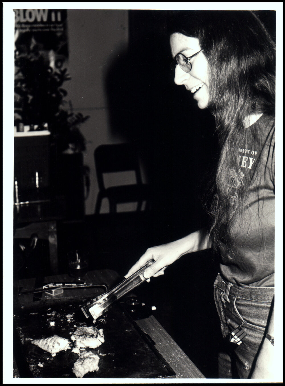 Roni Holland at School of Biological Sciences Seafood Lunch