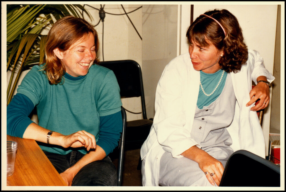 Cheryl Marvell and Belinda Pellow at Celebration of Alan Walker's Professorship