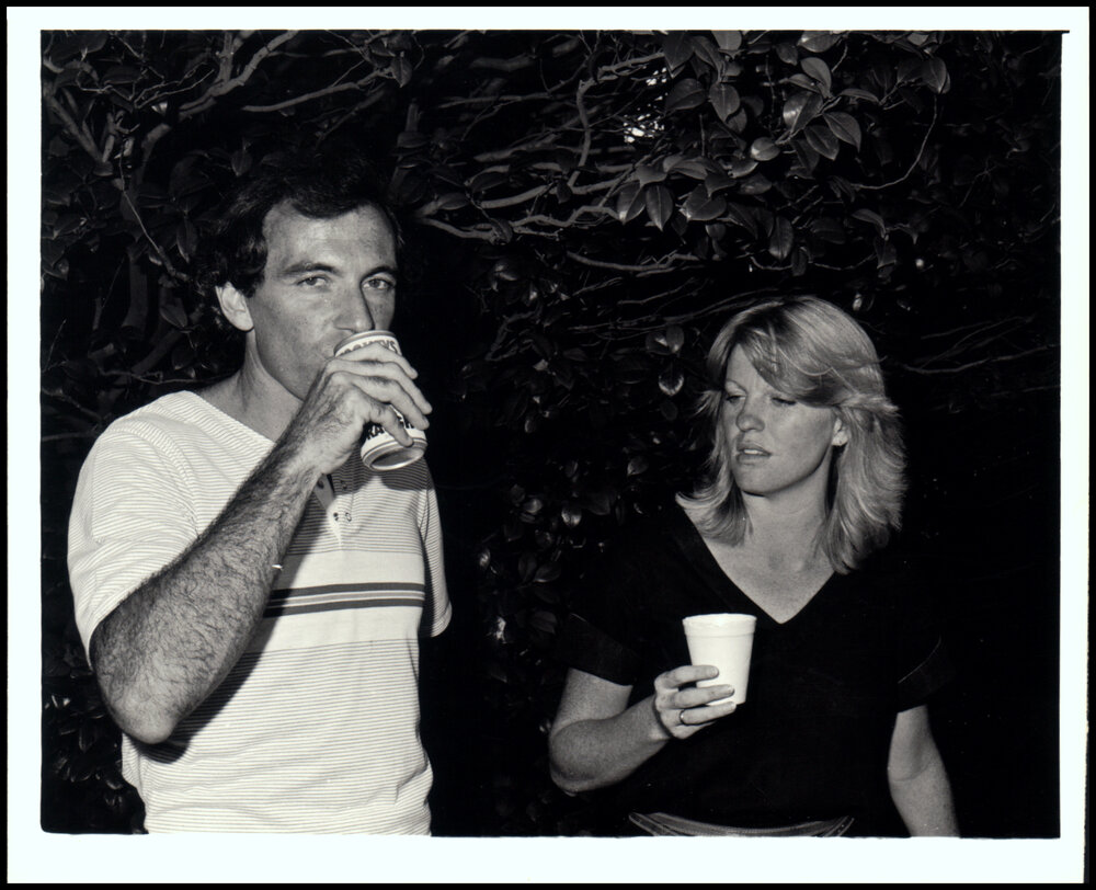 Les Rooke and Robyne Byatt at the Botany Bush Band Performance