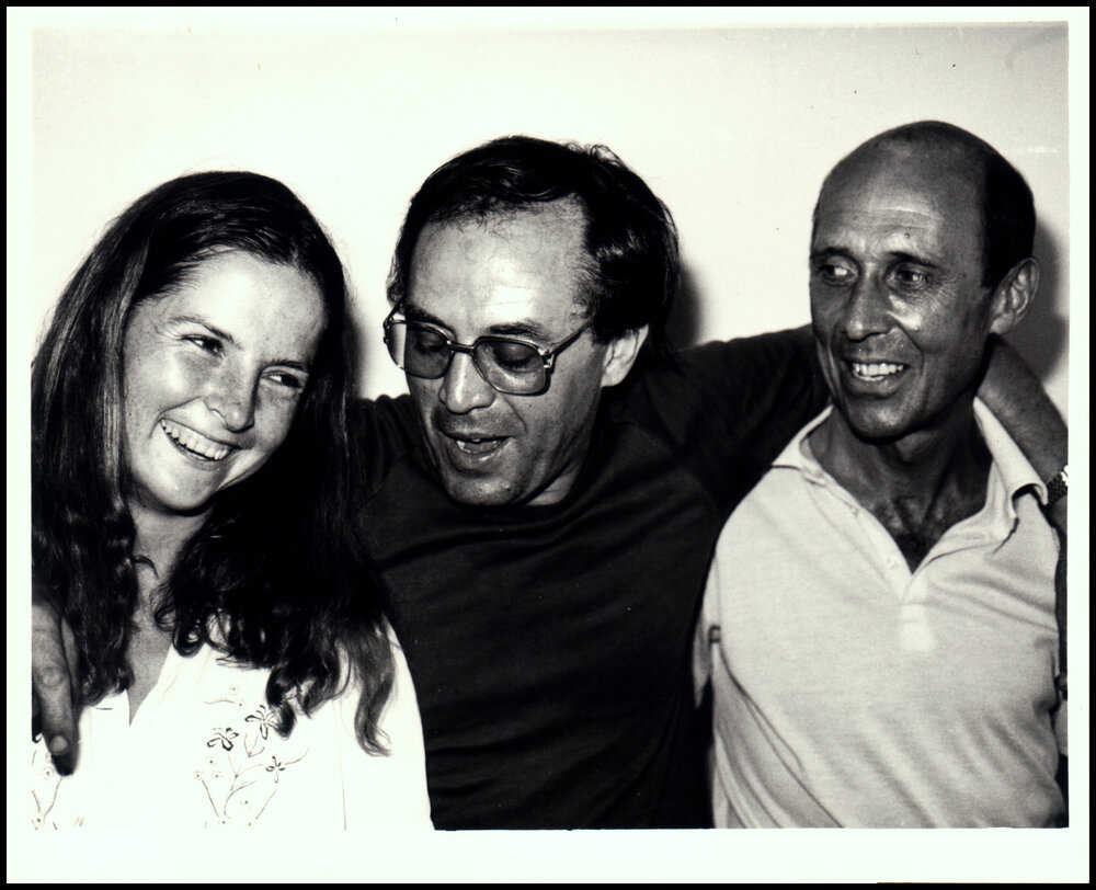 Jane Chrystal, Henry dos Reis and Peter Valder at the Biological Sciences Christmas Party