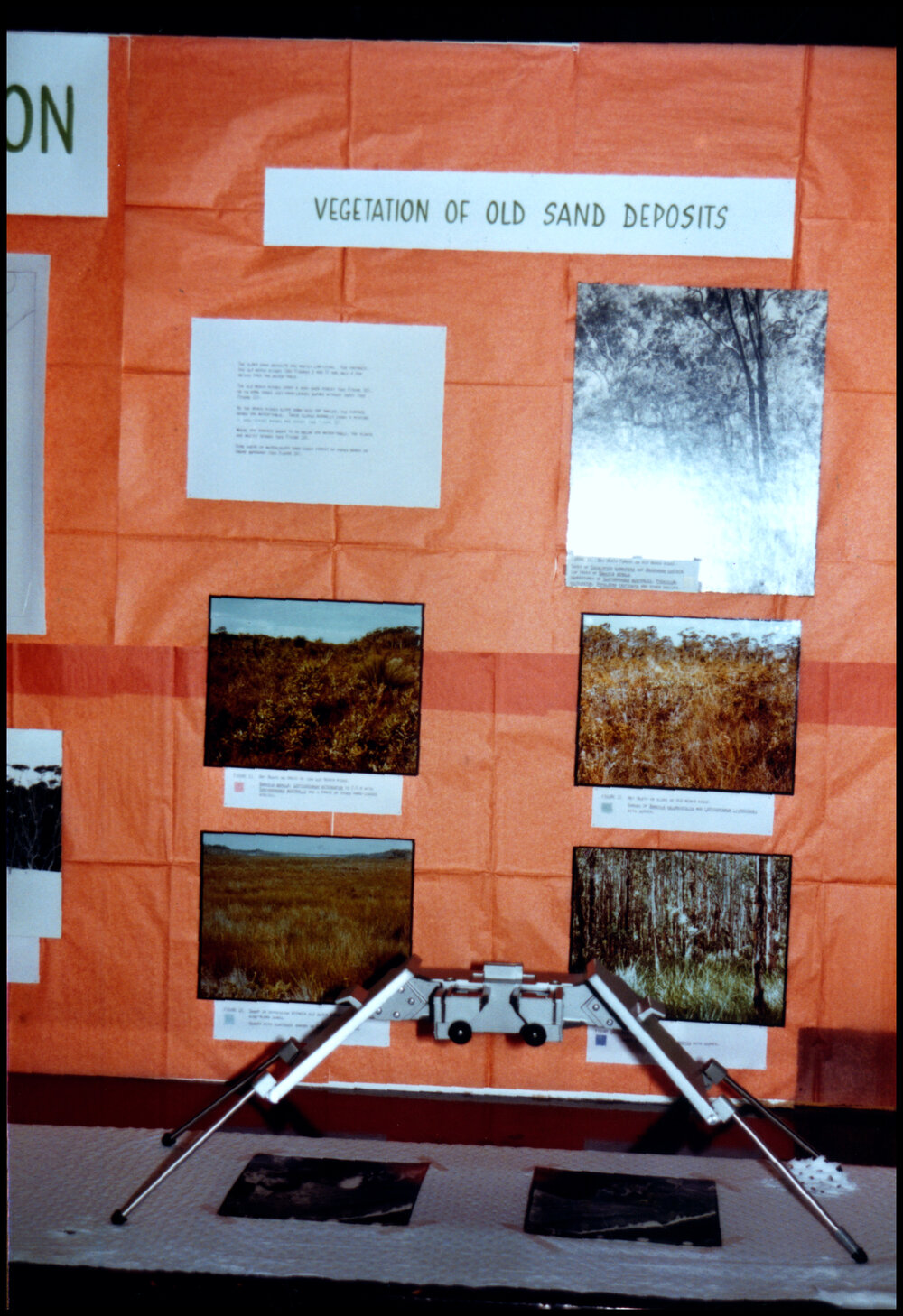 Poster Display at Open Day 1984