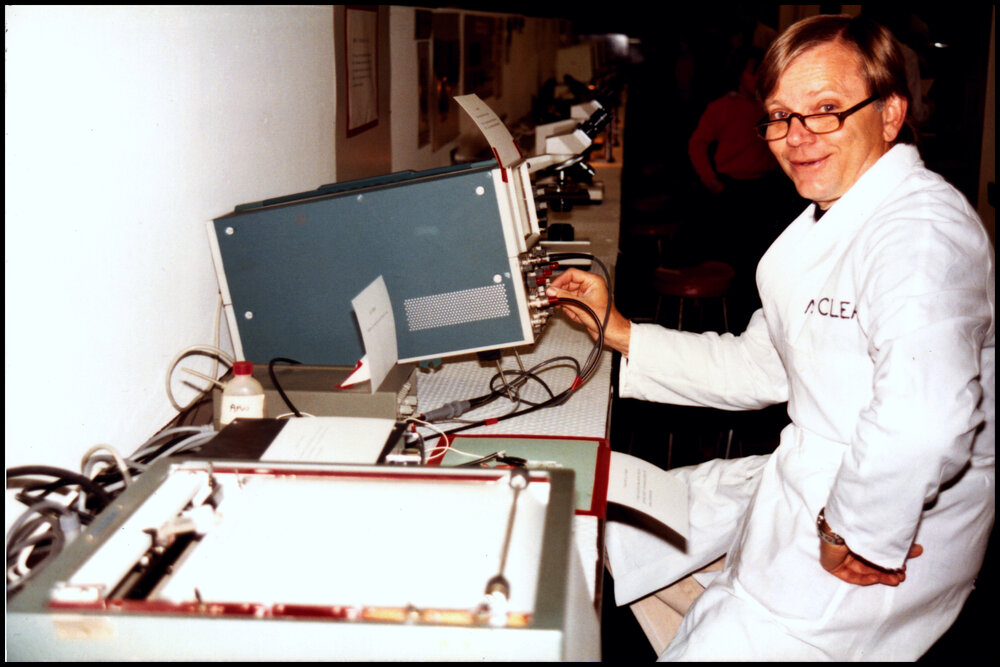 Alan Walker at Open Day 1984