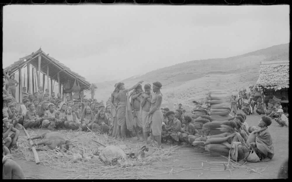 Group Gathered, Possibly for a Ceremony
