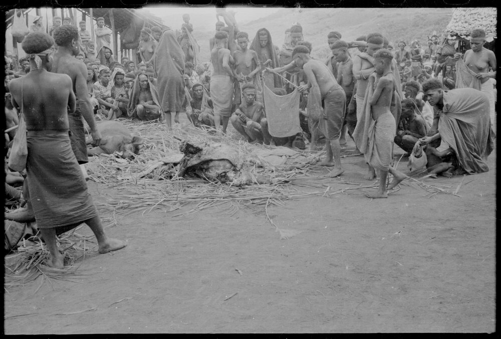 Group Gathered, Possibly for a Ceremony