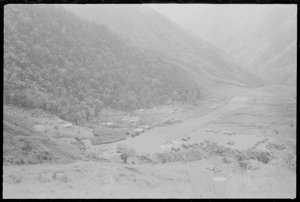 Valley, Possibly Airport Runway, Papua New Guinea