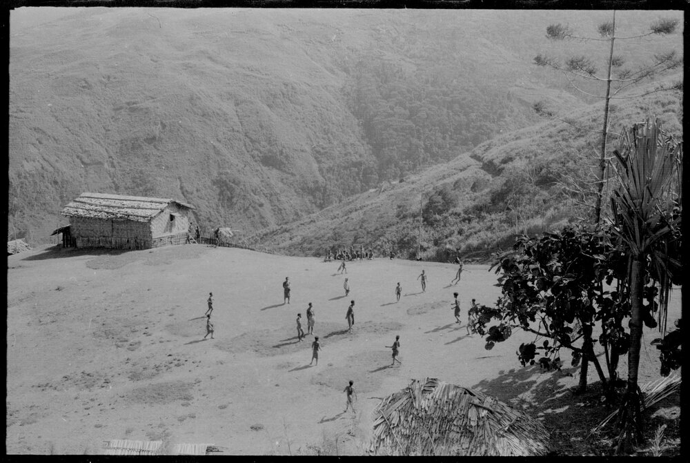 Group Gathered on Mountainside