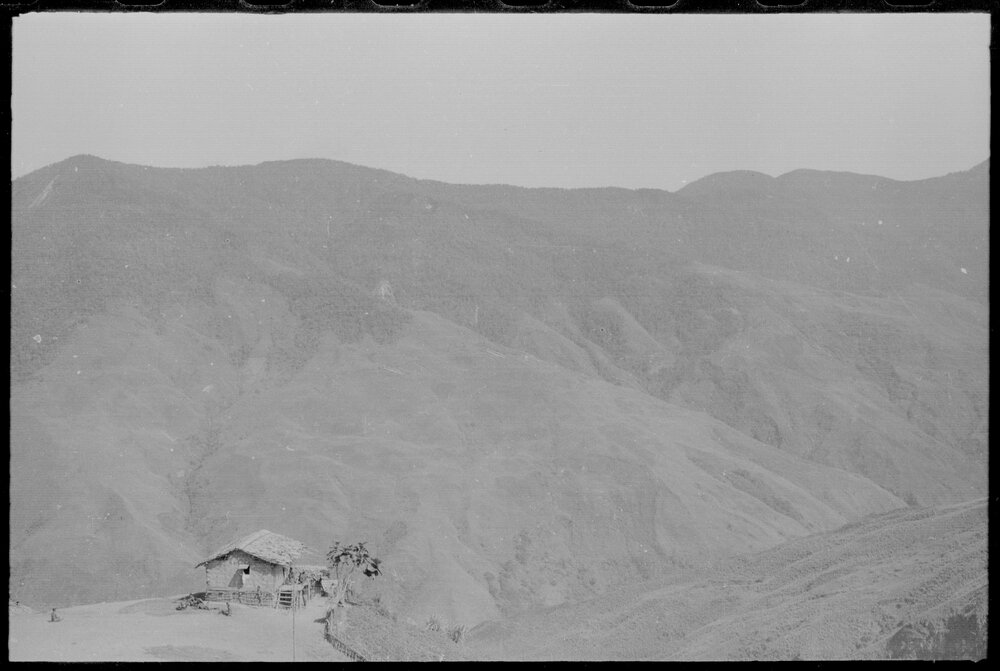 Building on Mountainside, Papua New Guinea
