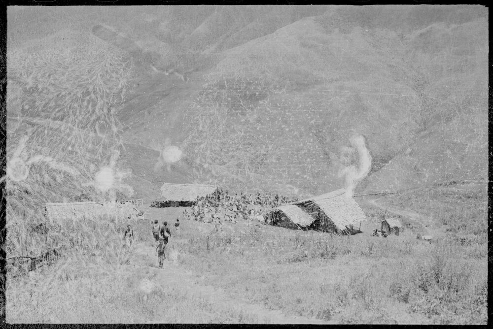 People Gathering in a Village