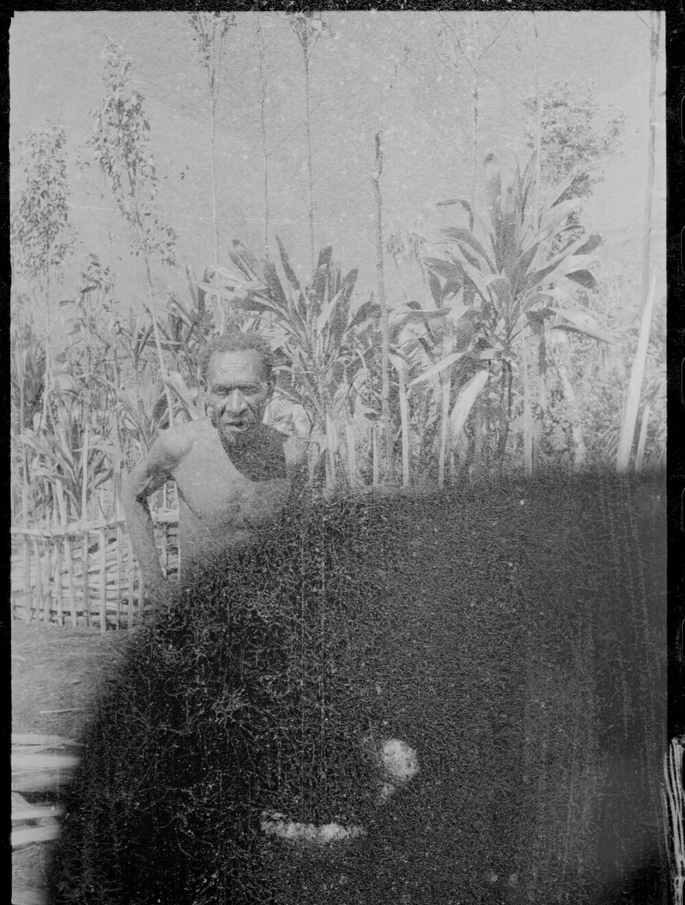 Man Standing Outside