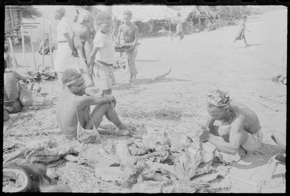 Group Preparing Food