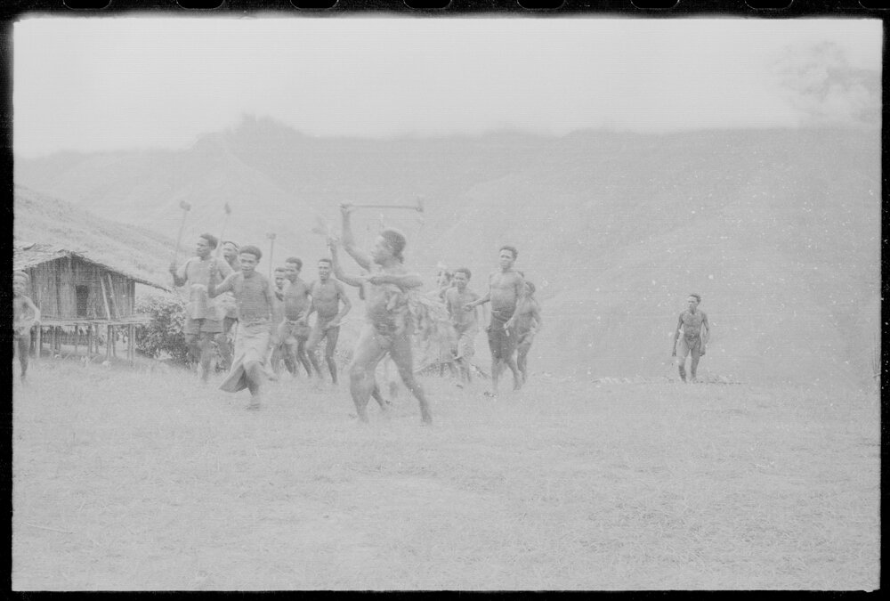 Group Performing in Village