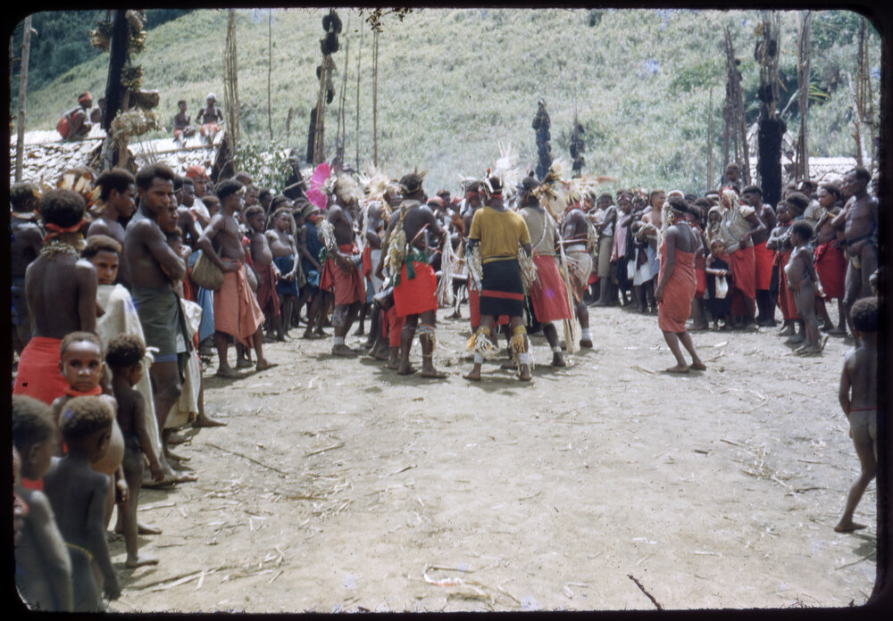 Group Preparing for a Ceremony