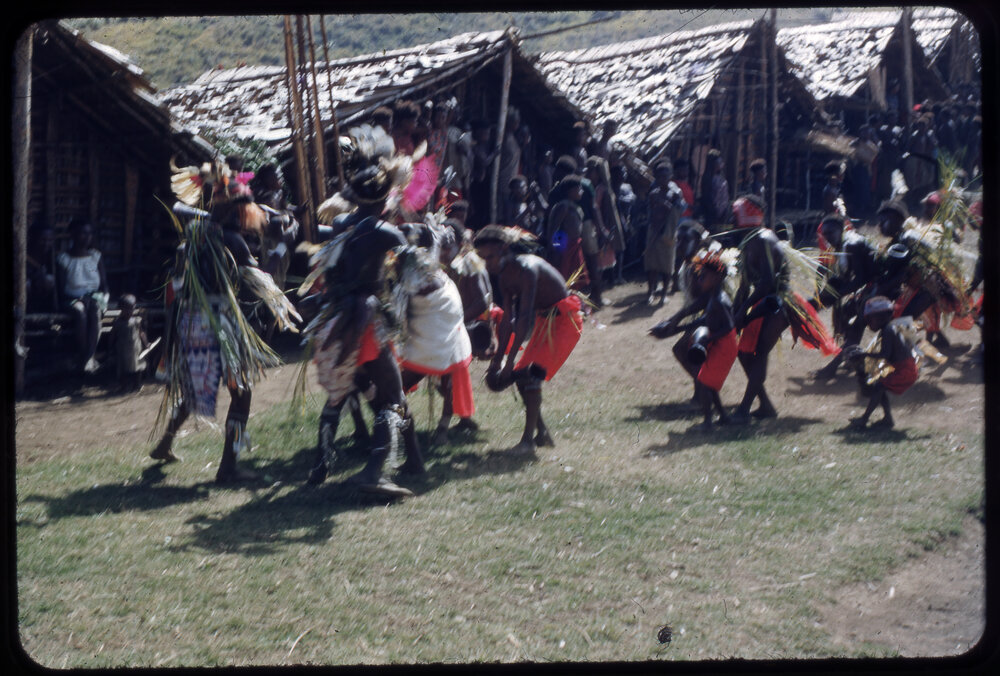 Group Performing in Village