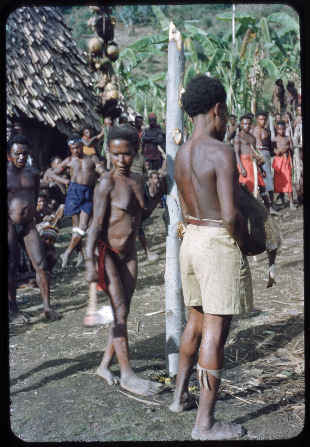 Group Preparing for a Ceremony