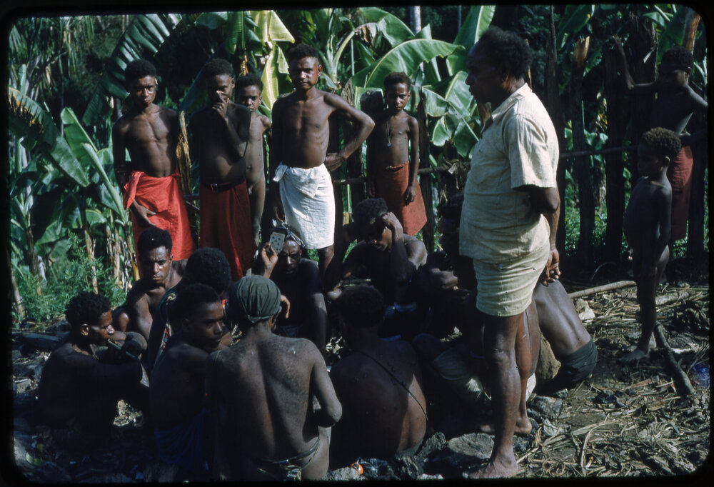 Group of Men Gathered
