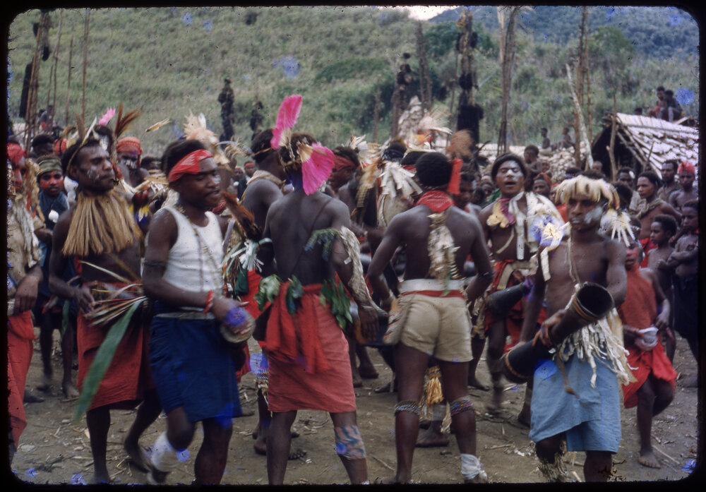 Group Preparing for a Ceremony