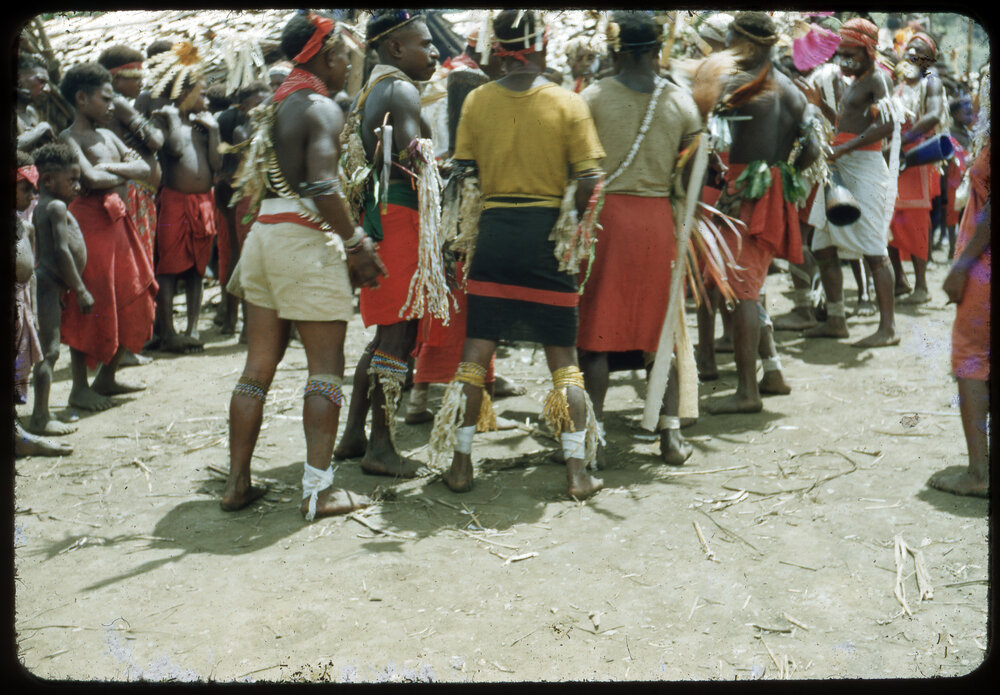 Group Preparing for a Ceremony