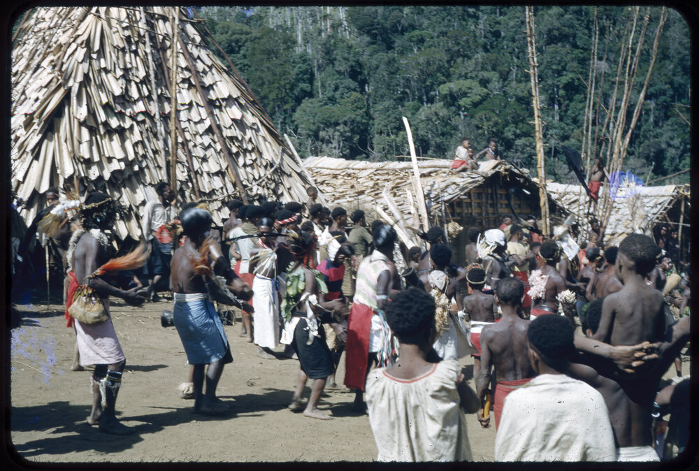 Group Preparing for a Ceremony