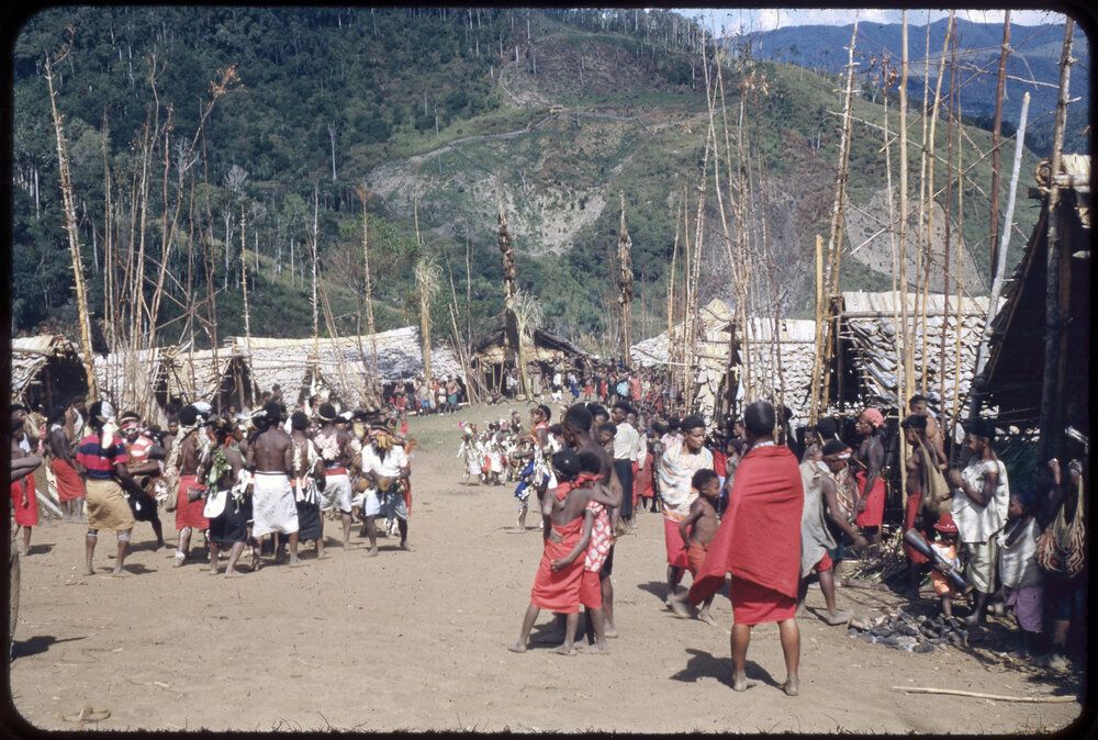 Group Preparing for a Ceremony