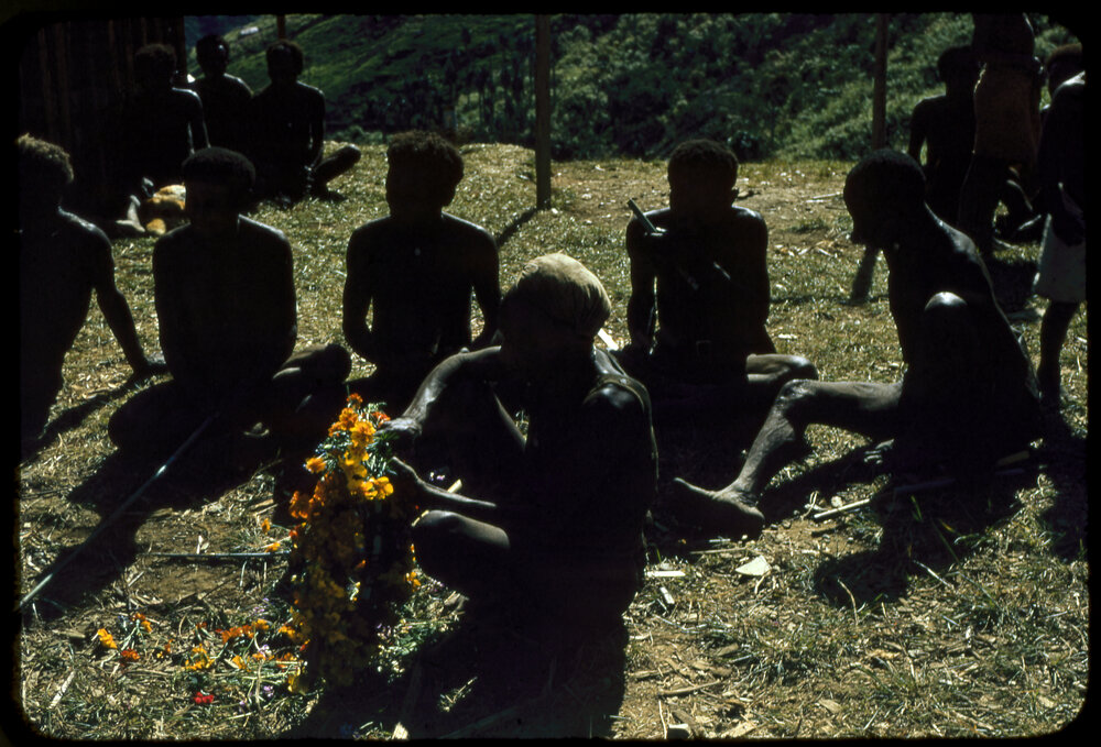 Group Preparing Flowers