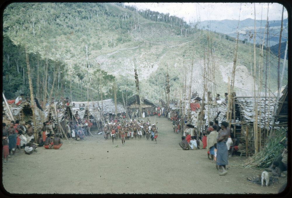 Group Performing in Village