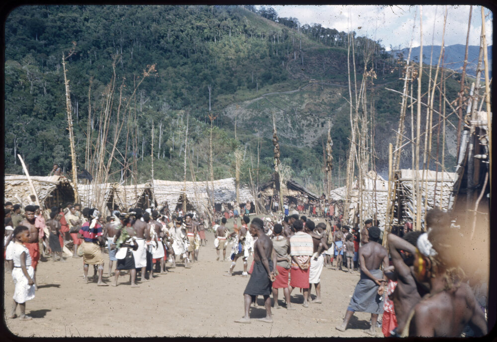 Group Performing in Village