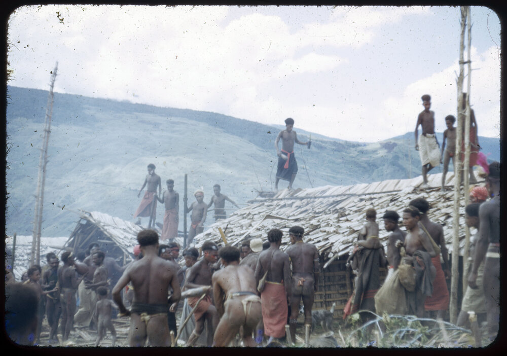 Group Preparing for a Ceremony