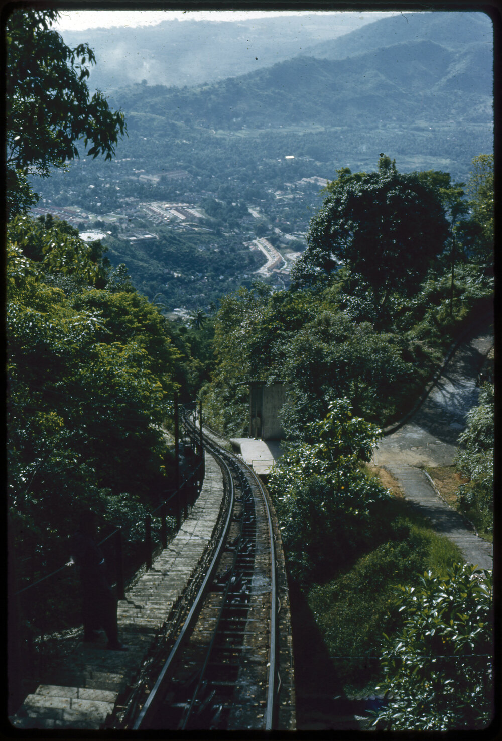 Mountainside Train Track