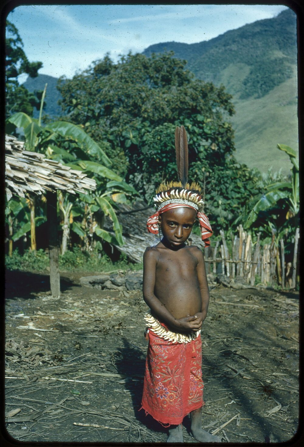 Child in Traditional Attire