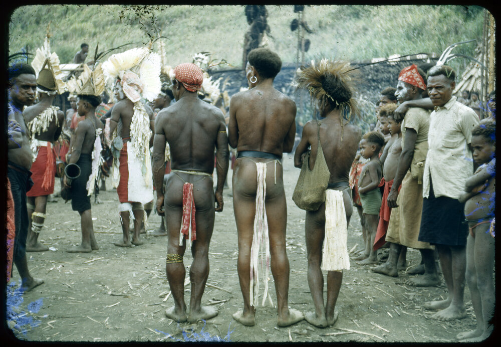 Group Preparing for a Ceremony