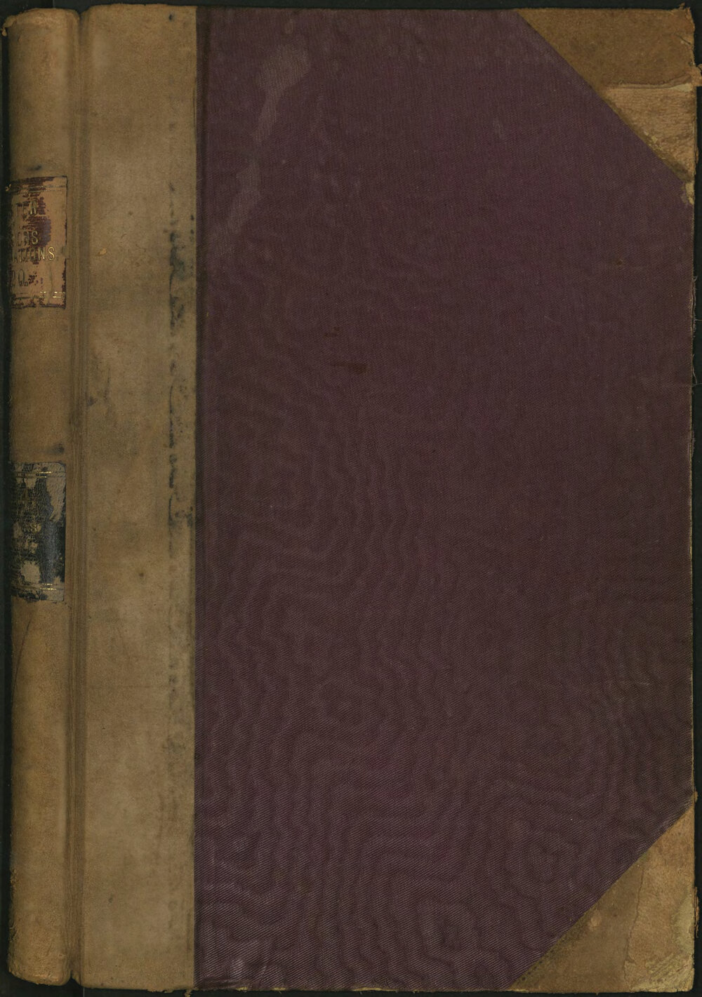 Admissions and Examinations Register 1920