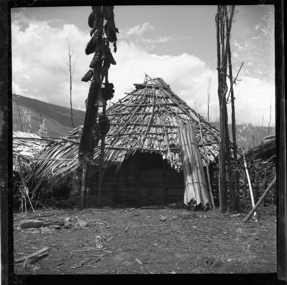 Building with Thatched Roof